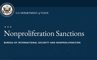 End of sanctions by the Bureau of International Security and Nonproliferation of the U.S. Department of State